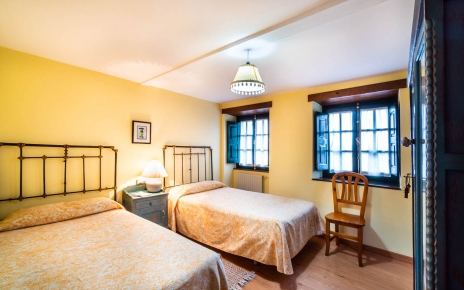 Both bedrooms are twin bedded