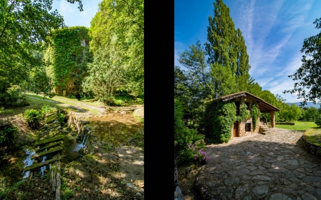 Main house with additional cottage (included in the price) 