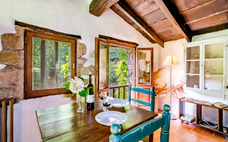 Living area in casita is on 1st floor