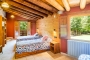 This bedroom can sleep 3/4 people