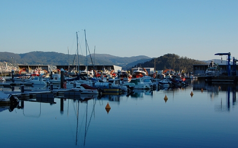 Sunset at Combarro port