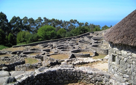 Celtic ruins of Santa Tecla