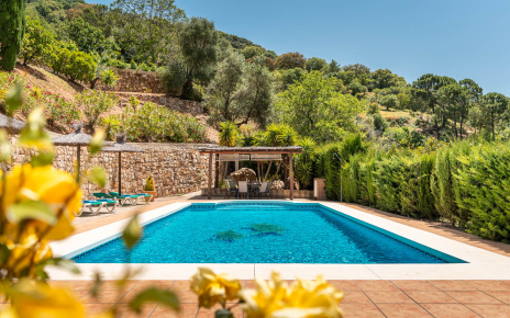 Amplia piscina privada