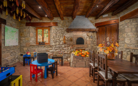 Zona de juegos para niños en planta baja