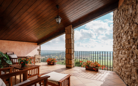 Terraza de la planta superior