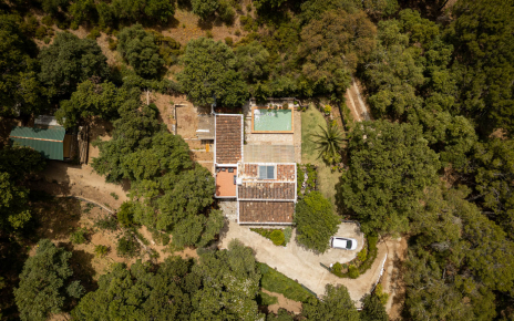 Your villa seen from the sky