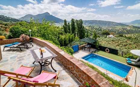 Terraces and views from your holiday home