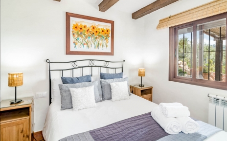 Roller blinds and mosquito nets in windows