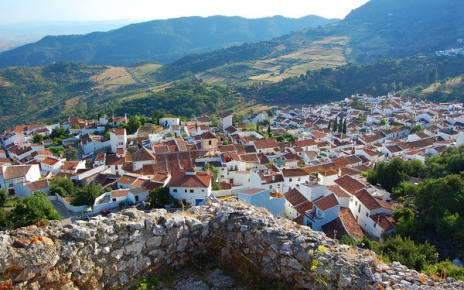 Gaucin and valley seen from higher up