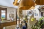 Kitchen has easy access to furnished terraces