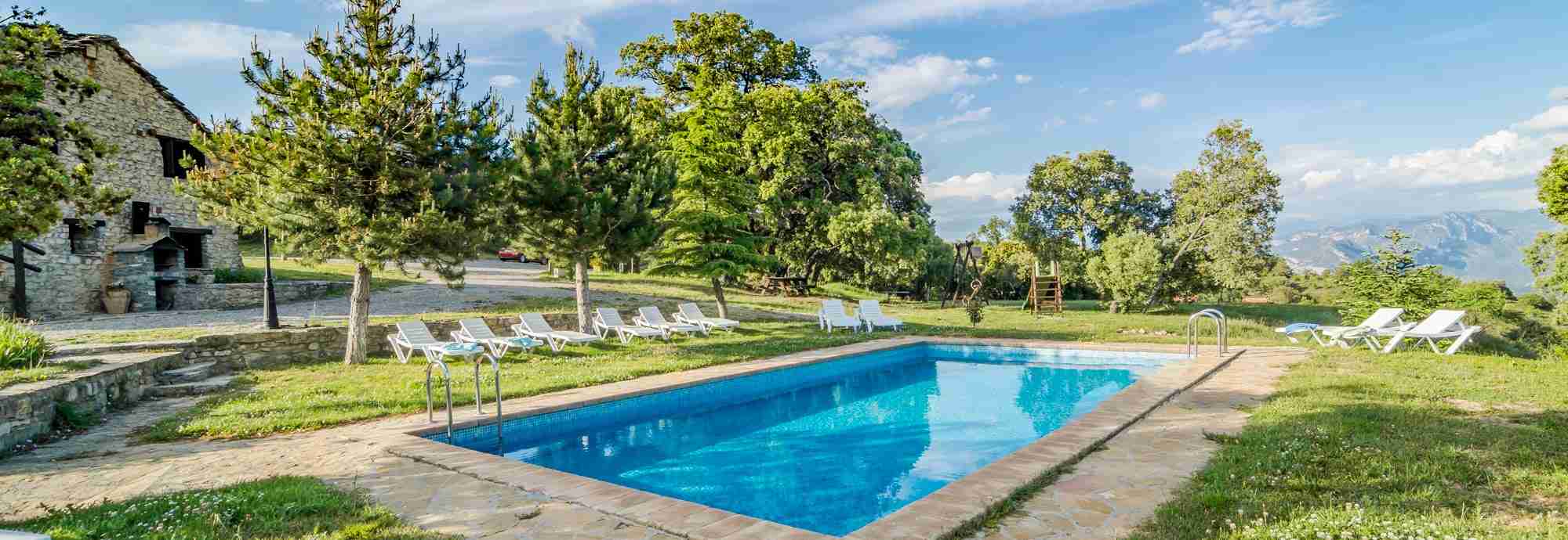 Retiro de montaña para grupos o familias en un entorno extraordinario