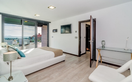 Master bedroom also with views to Cies islands