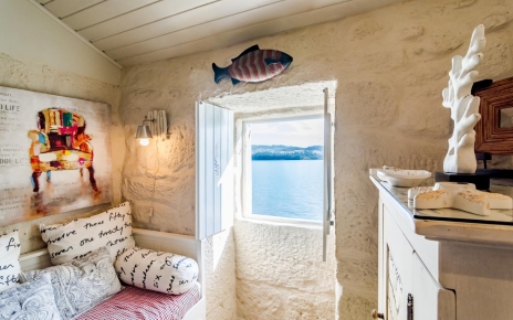 You can also sleep in the double sofa bed