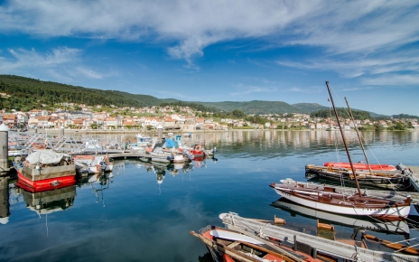 Your village seen from the new harbour