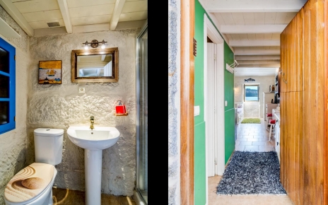 Shower room | Main door from street