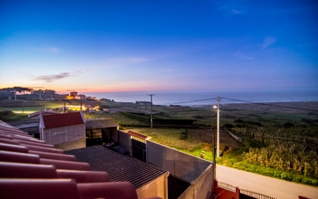 Mirando hacia el pueblo más cercano (a 1 km)