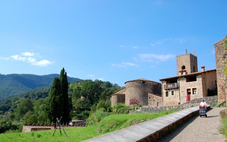 Village in La Garrotxa, Catalonia