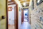 Hallway to bedrooms 2 & 3 and patio / terrace