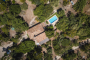 House seen from a drone