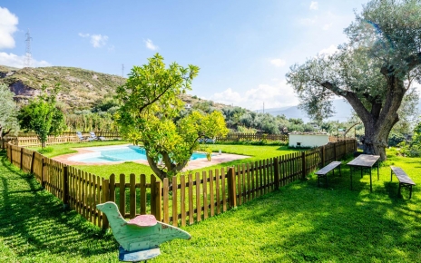 Shared gardens and pool