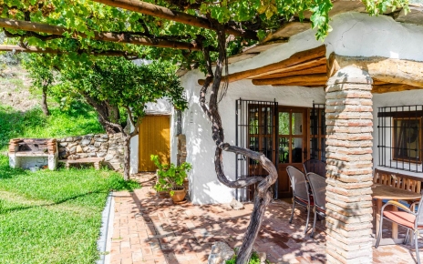 Private furnished pergola and porch