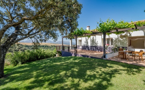 Jardines traseros a los que se accede desde las habitaciones