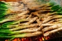 A local tradition: grilled spring onions