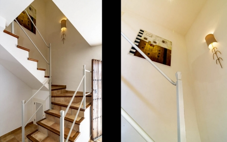 Stairs to 1st floor with 3 bedrooms