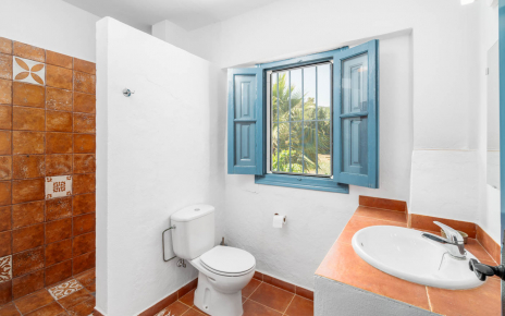 Bathroom on ground floor (walk-in shower)