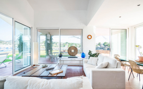 You enjoy the views also from inside