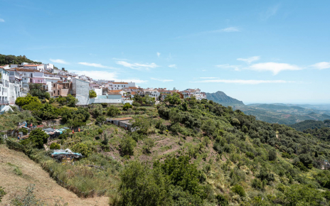 On the edge of Gaucin village
