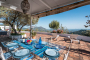 Furnished pergola
