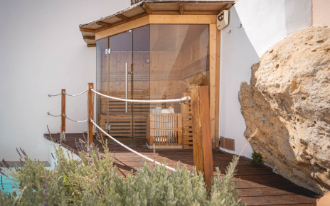 Sauna finlandesa de calor seco