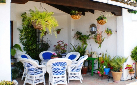 Terrace accessed from living area