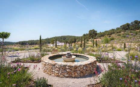 Jardines privados de carácter mediterráneo