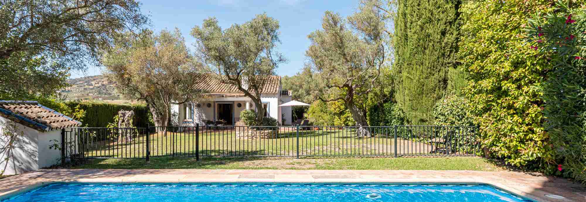 Una casa con una distribución fácil para vacaciones en Ronda