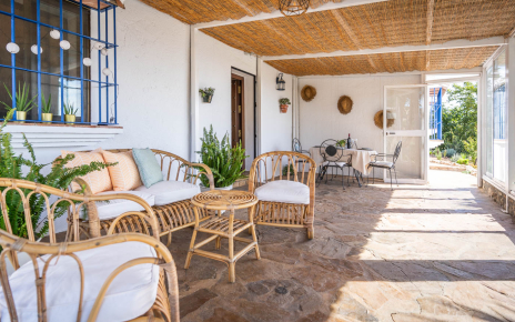 Terraza cubierta / acristalada