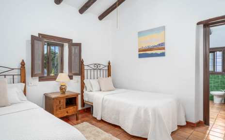 Habitación con dos camas