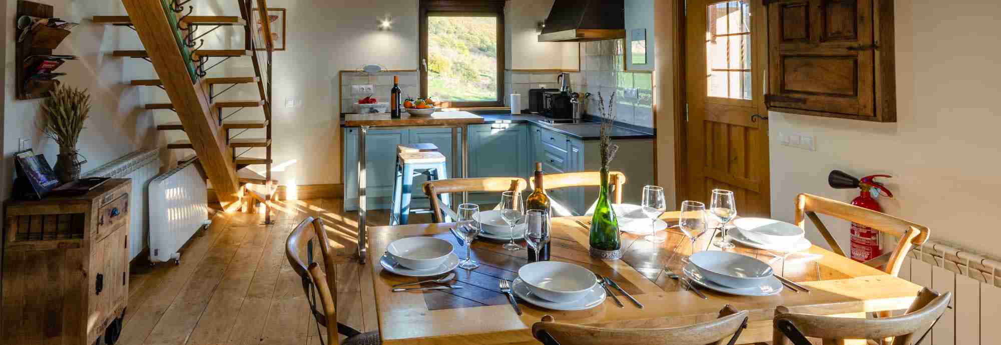 Encantadora casa de piedra con jardín y barbacoa en Montaña Palentina