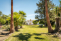 Ample front gardens