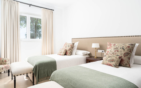 Good size beds with quality bed linen