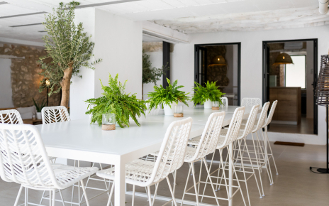 Porche amueblado para comer