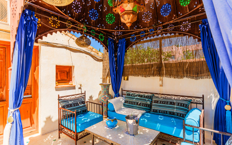 Terraza morisca en primera planta