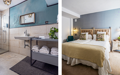 Suite 1 - Dormitorio secundario y baño con ducha