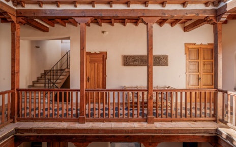 Stairs to second floor