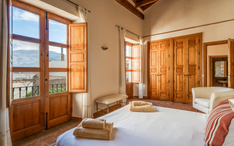 Bedroom 2: master bedroom with balcony