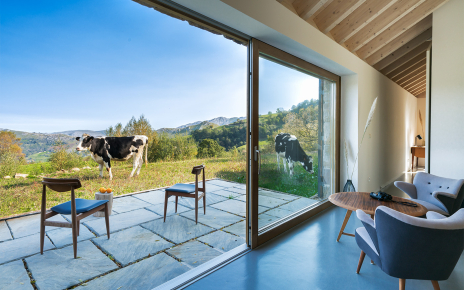 Impresionantes puertas corredizas de cristal