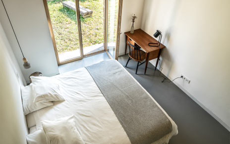 La habitación vista desde su altillo