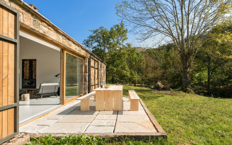 Zonas de exterior con mobiliario