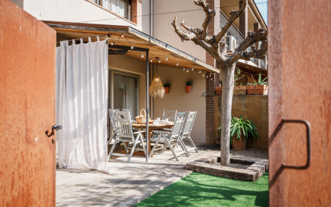 Park just outside the house